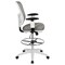 Emma and Oliver Mid-Back Mesh Adjustable Ergonomic Drafting Chair, Task Chair